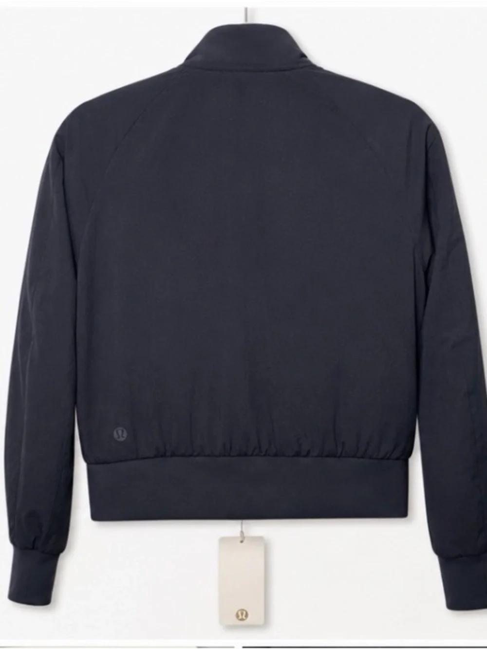 Lululemon Non-Stop Bomber Jacket Size 6 NWT Black Reversible